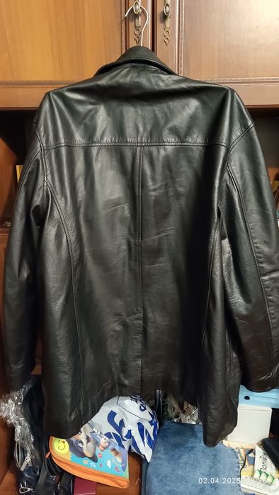 Шкіряні курточки Bertanni London 3XL та Ben Sherman 4XL