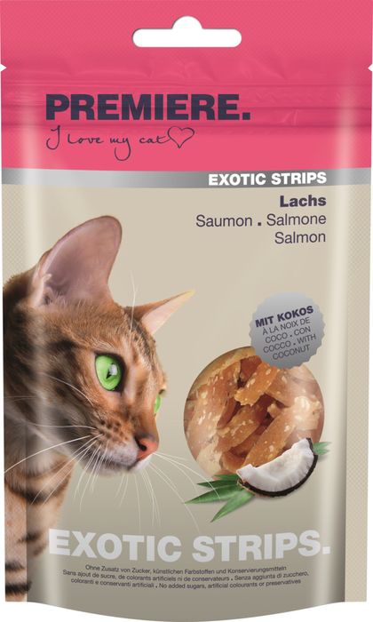 Лакомство для котов Premiere exotic strips