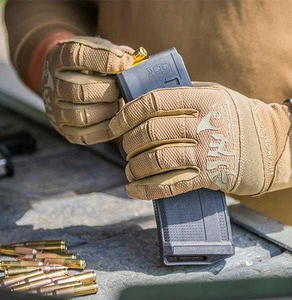 Helikon-Tex Range Tactical Gloves мультикам койот перчатки рукавиці