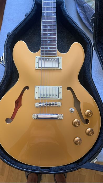 Epiphone 339 maple/gold top