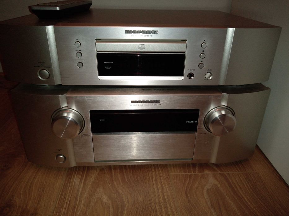 Wzmacniacz Marantz + odtwarzacz CD