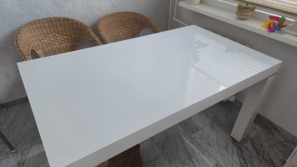 Stół biały połysk Hubertus