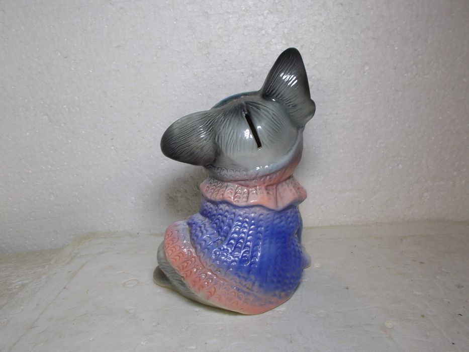 Копилка Собака большая 21см. керамика