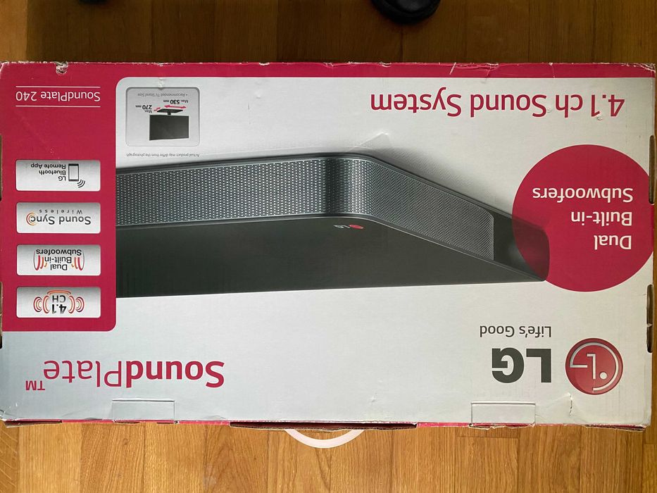 Coluna LG SoundPlate 240