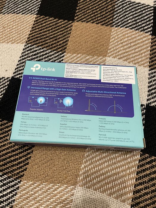 Wi-Fi адаптер TP-Link Archer T2U Plus