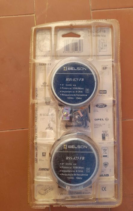 Colunas Belson 4 polegadas 100W