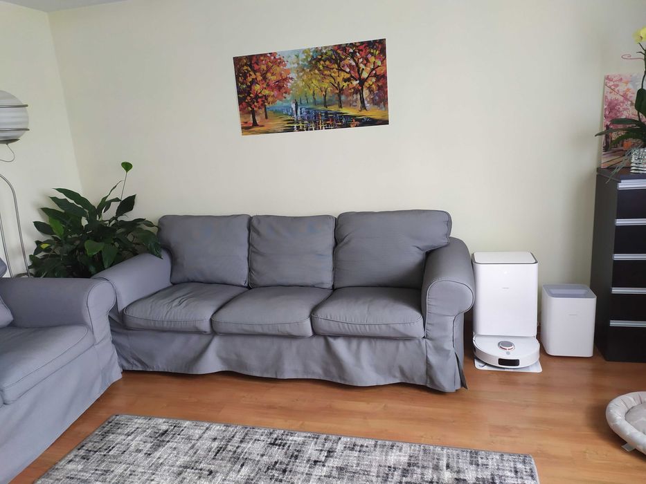 2 kanapy sofy EKTORP 3 osobowe