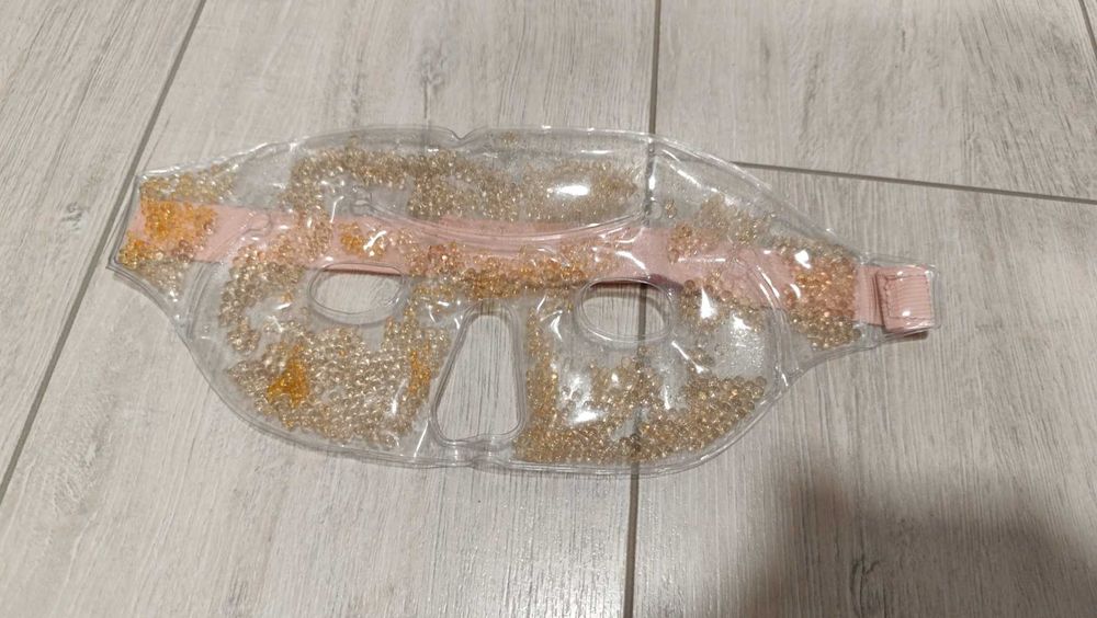 Маска новогодняя с подвижным силиконовым наполнением