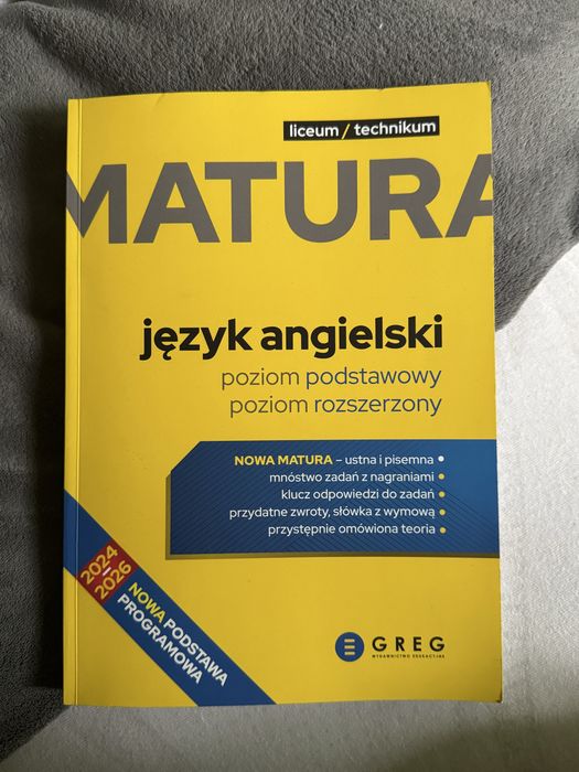 Język angielski. Repetytorium maturalne. Matura 2024-2026
