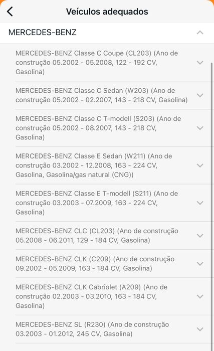 Apoio motor Mercedes