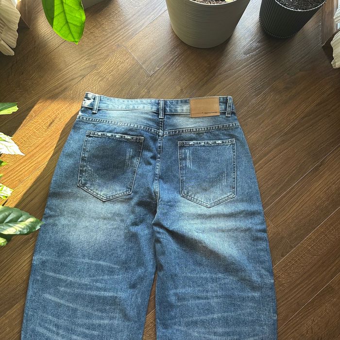 Bootcut baggy distressed джинси клеш буткат Levi’s true religion реп