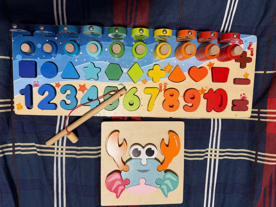 Деревʼяна іграшка, розвиваюча