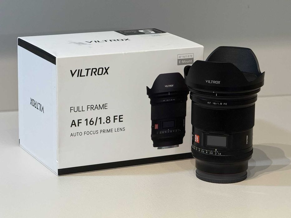 Obiektyw Viltrox 16mm f1.8 Sony E Mount