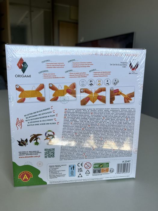 Origami 3D Pszczoła