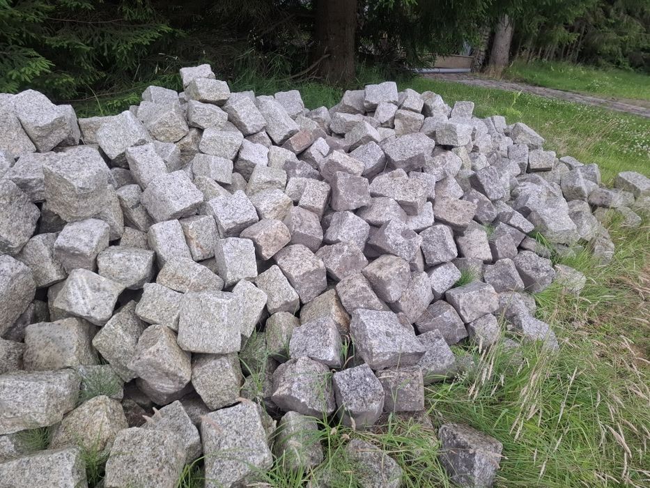 Kostka granitowa drogowa kamień
