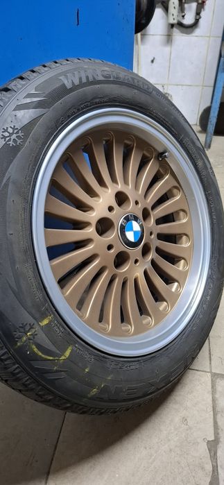 Диски с резиной R-16, 5*120, BMW