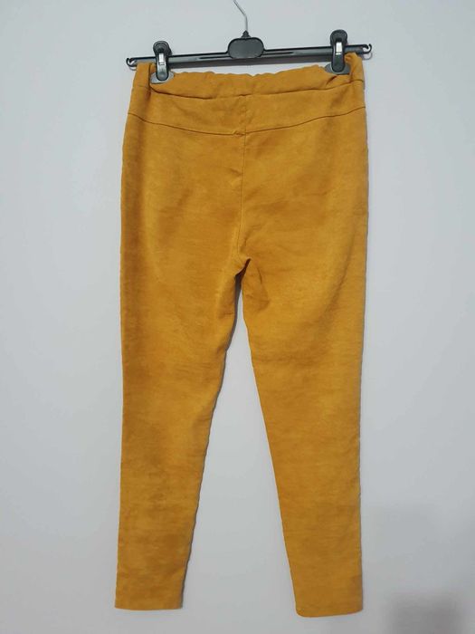 Eko zamszowe spodnie damskie