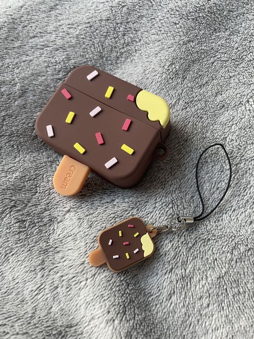 Silikonowe Etui Air Pods Pro Apple lód na patyku -NOWE-
