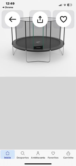 Trampolim ( o maior ) em bom estado oara durar ao ár livre + 10 anos