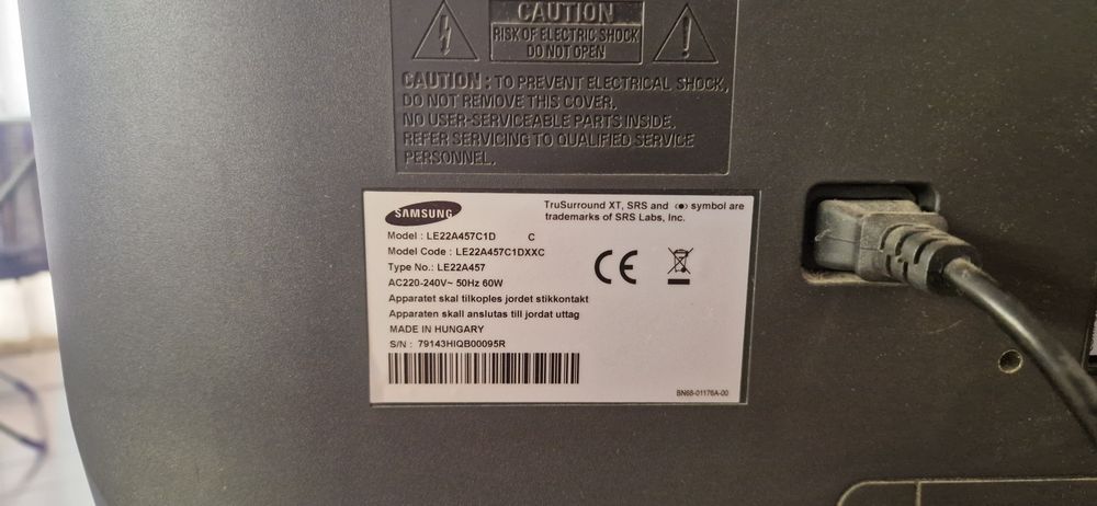 Televisão Samsung 22 polegadas