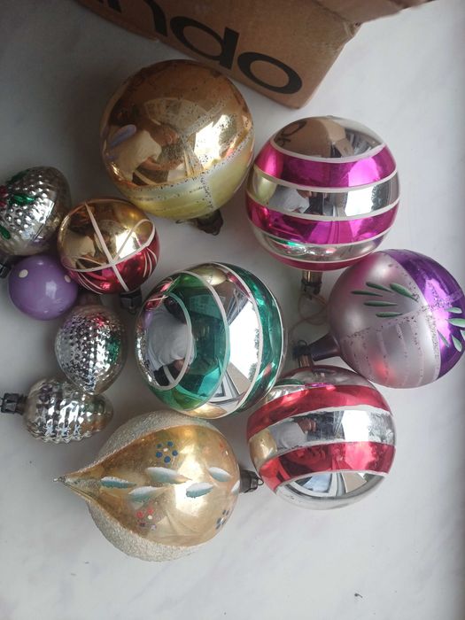 Bombki PRL zestaw