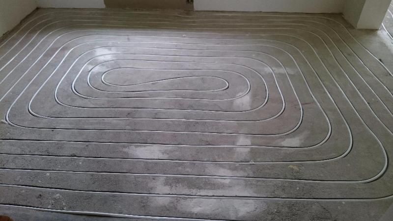 Ogrzewanie podłogowe frezowane