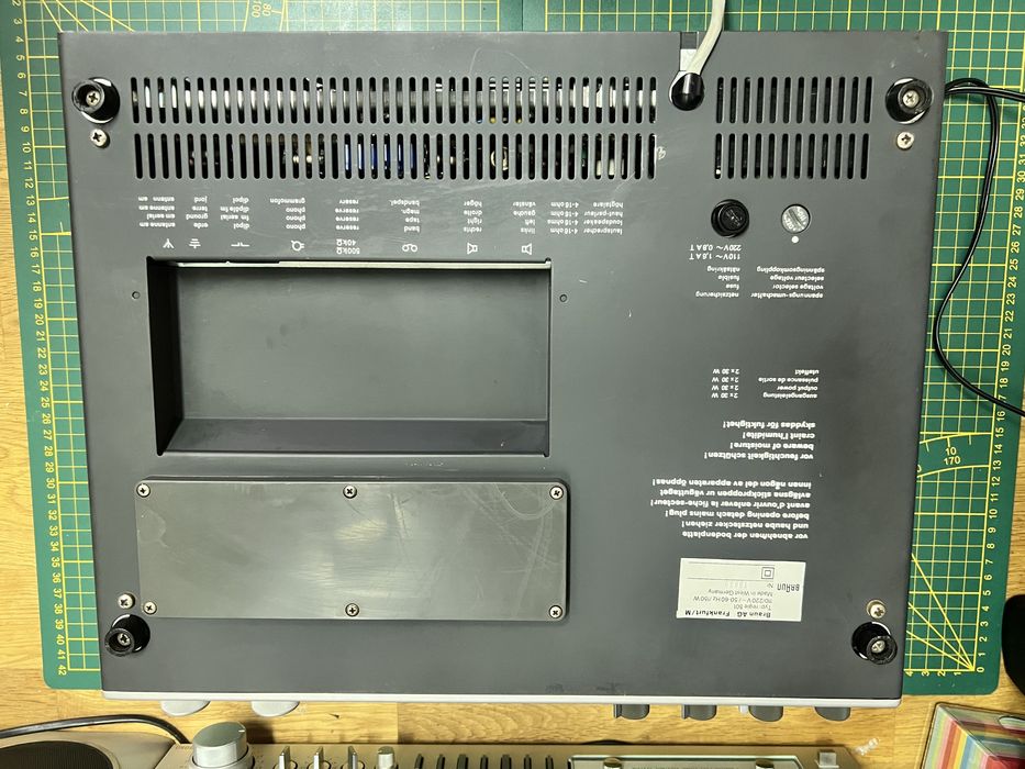 Braun 501 Regie , amplituner