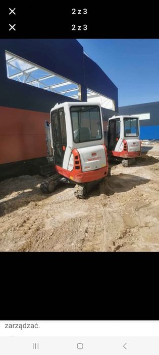 Minikoparka Takeuchi tb 216 wynajem