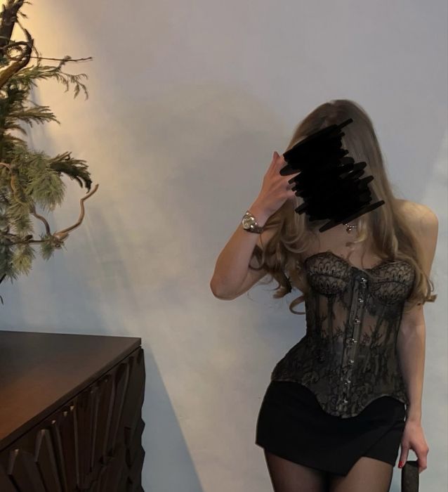 Корсет мереживний