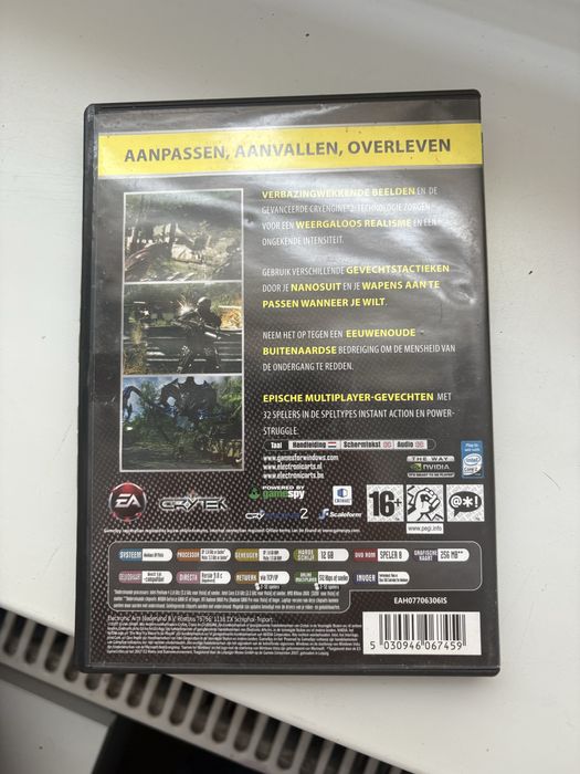 Crysis (PC) – Wydanie EA Classics | Płyta DVD