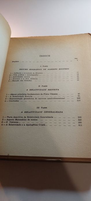A Teoria da Relatividade de Alberto Einstein - A. Dias Gomes