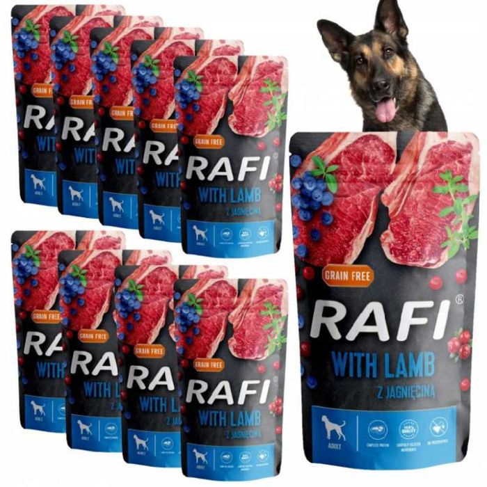 Karma saszetki Rafi 40x500g mix