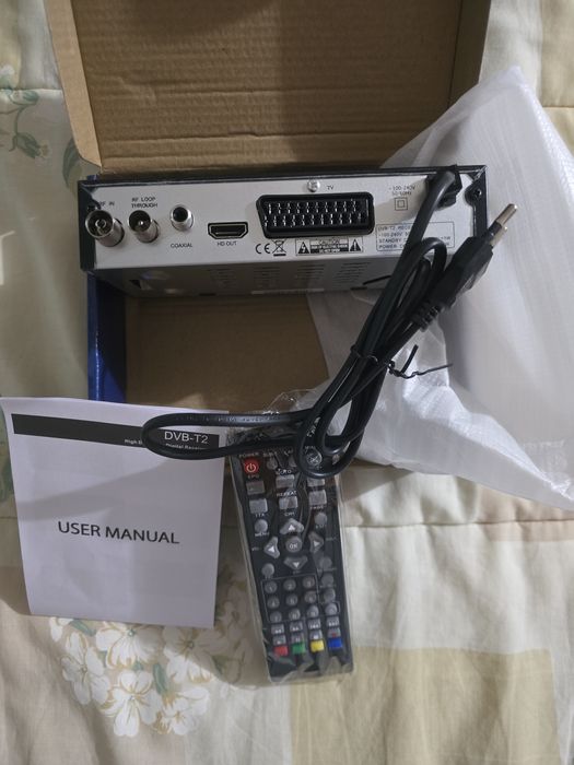 Sintonizador tdt full hd novo na caixa