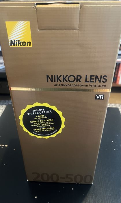 AF-S Nikkor 200-500mm f/5.6E ED VR