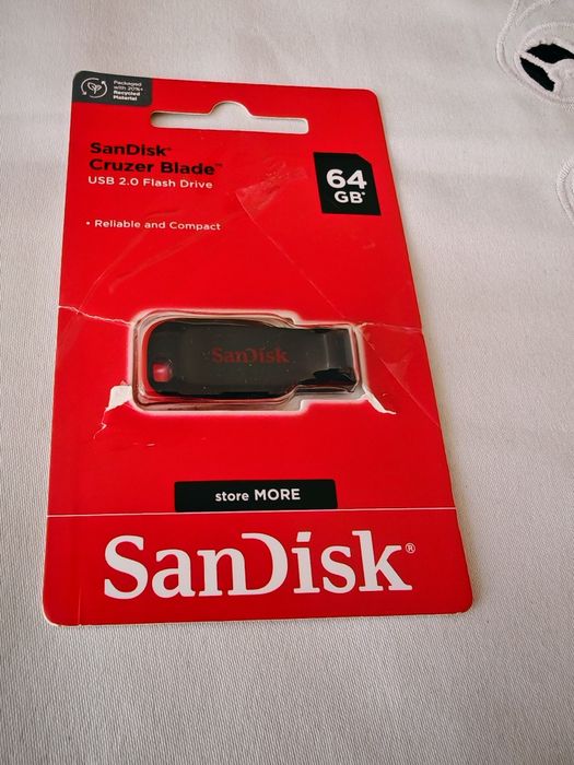SanDisk Cruzer Blade 64GB – Niezawodna pamięć USB w super cenie!