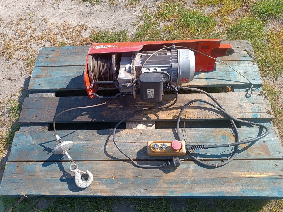 Wciągarka linowa budowlana CAMAC EUROPEA Minor P-200 | 200kg, 230V