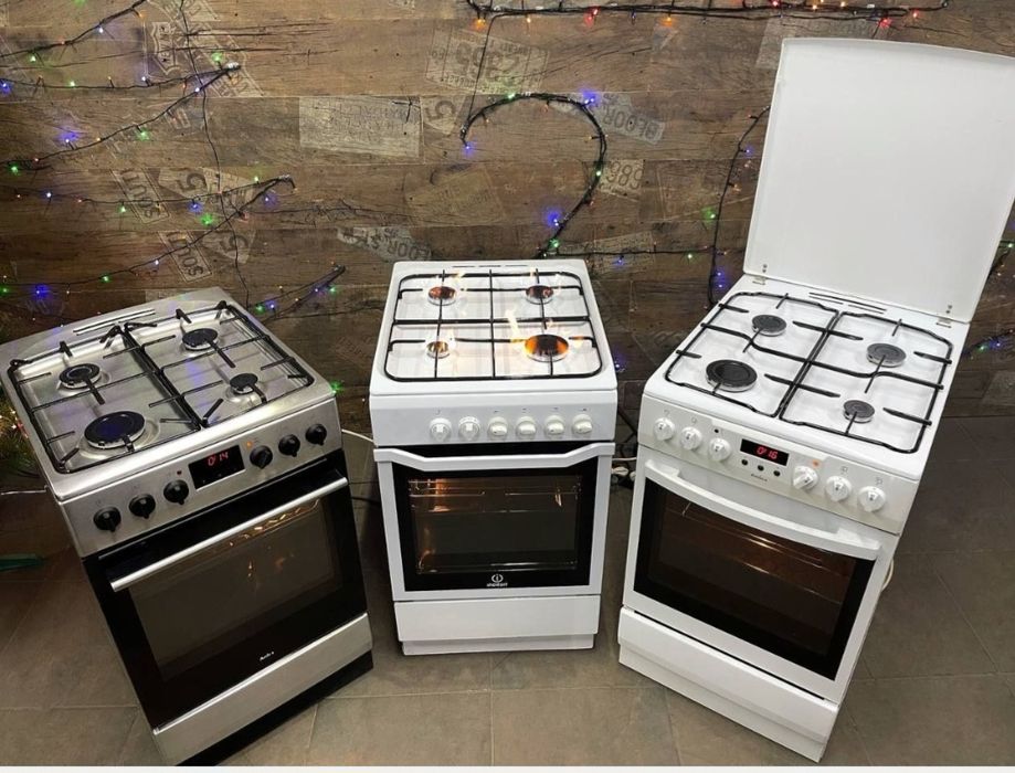 Комбінована плита Amica (газ+електрична духовка). Великий вибір