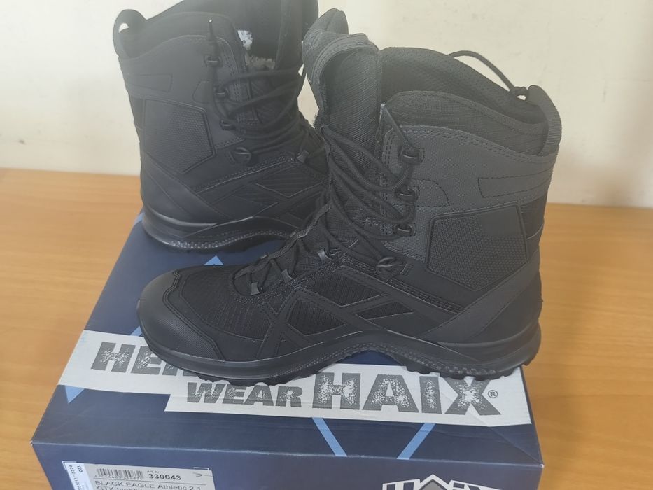 Bora militar/polícia Haix black Eagle atheletic  2.1 gtx hig/black