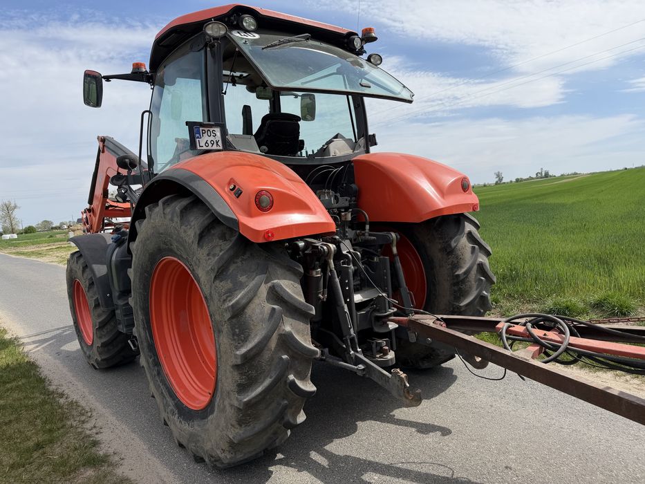 Kubota M7131 Przedni podnośnik, Ładowacz Quicke