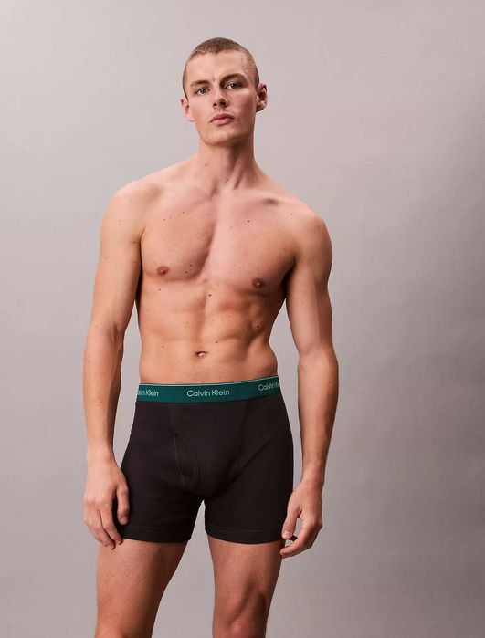 Набір чоловічі боксери Calvin Klein чорні упаковка 5 штук