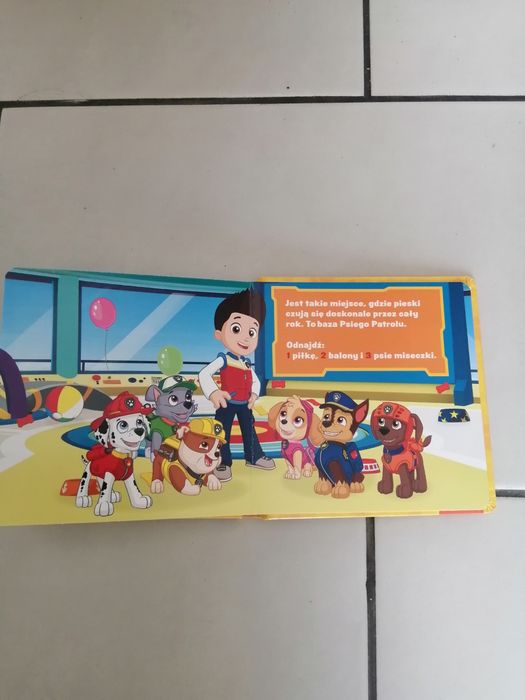 Książka z puzzlami Paw Patrol