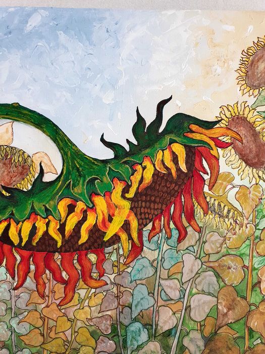 Інтер′єрна картина (25) - Соняшник