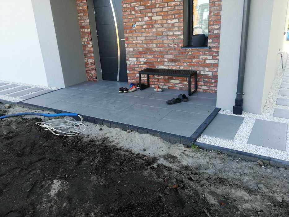 Usługi brukarskie układanie kostki brukowej prace ziemne