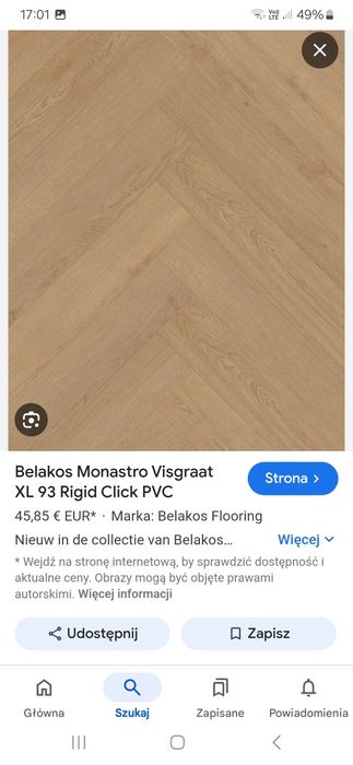 Panele winylowe jodełka