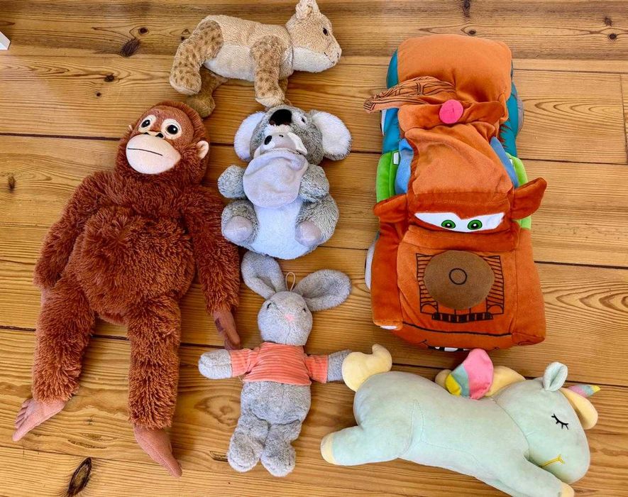 Set of 6 Plush Toys