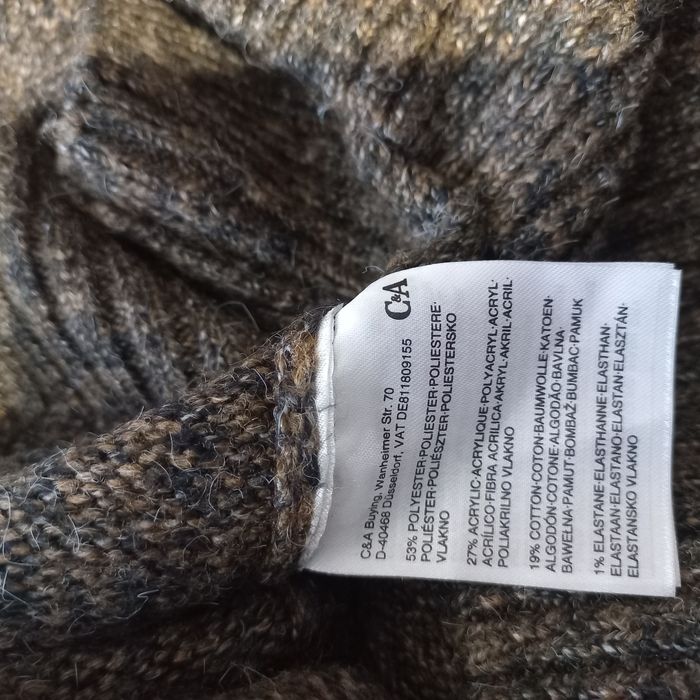 Firmowy męski sweter-L