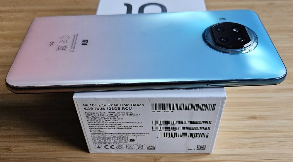 Xiaomi Mi 10T Lite 5G 6/128 GB Rose Gold Beach