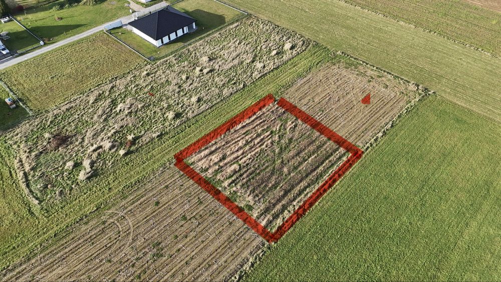 Piekna widokowa działka budowlana - 1029 m2 Górki Wielkie