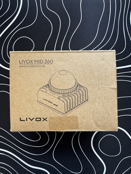 Сканер Lidar Livox mid 360 (70m радіус скану)