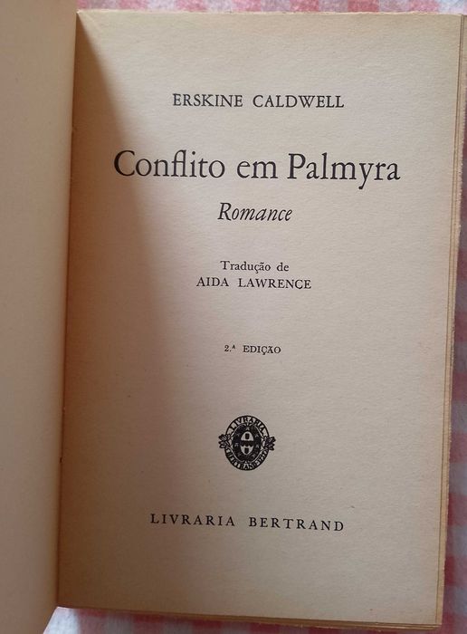Conflito em Palmyra, Erskine Caldwell